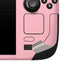 Light Pink Steam Deck Handheld Gaming Computer Skin